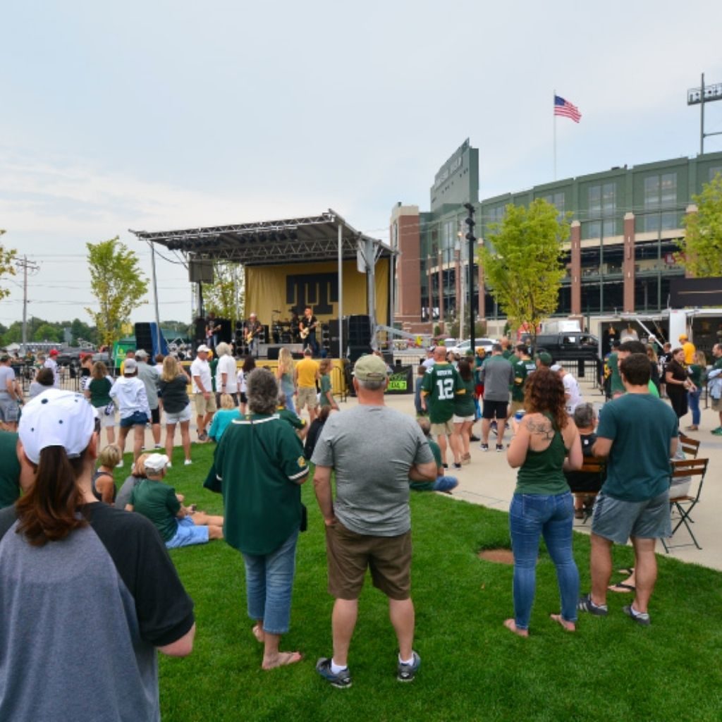TITLETOWN PARK READY FOR GAMEDAY